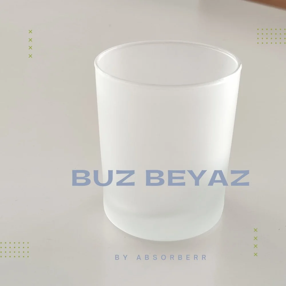 Buzlu Mat Beyaz